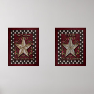 Modern Primitive Folk Art Uplifting Sentiments