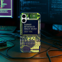 Modern Printed Circuit Board Design Add Name Geeky