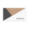 Modern Printed Kraft Paper Grey White Geometric