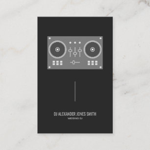 Modern Pro-DJ Controller Business Card