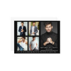 Modern Pro Model Actor 5 Photo Comp Card