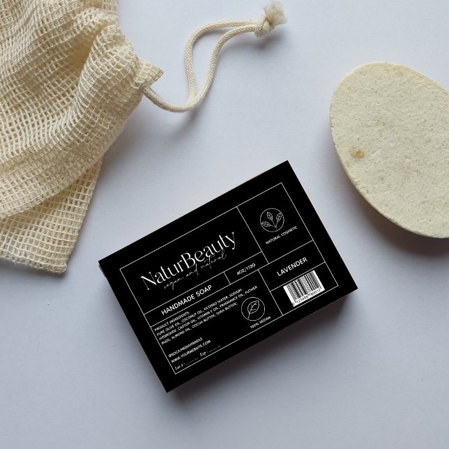 Modern Product Cosmetic Soap Label (Creator Uploaded)