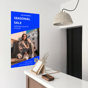 Modern Product Photo In Store Business Promo Poster