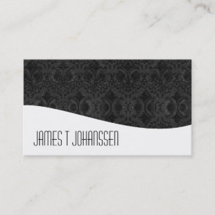 Modern Professional Black & White Business Cards