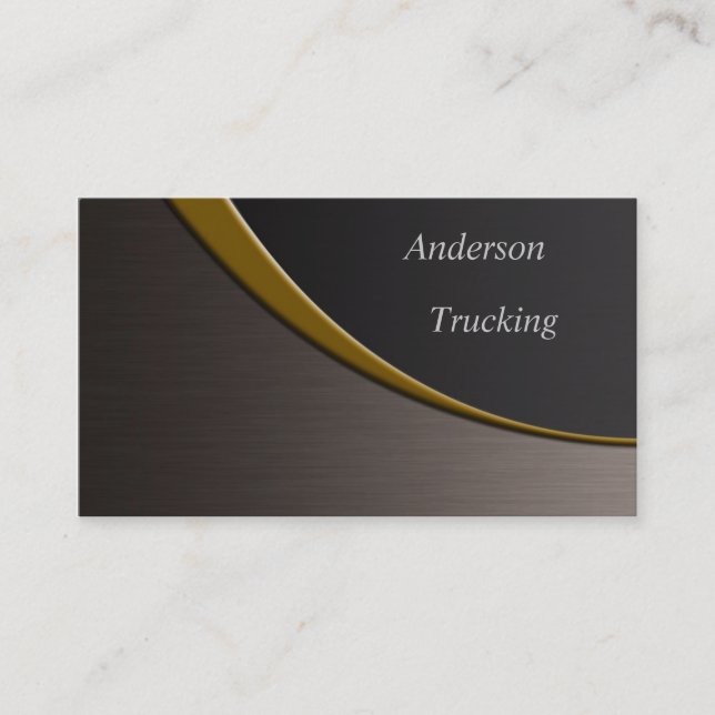 Modern Professional Business Card (Front)