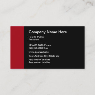 Modern Professional Business Card