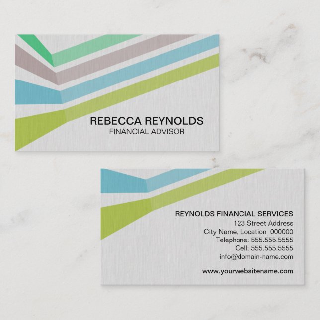 Modern Professional Business Card (Front/Back)