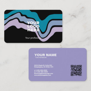 Modern Professional Business Card for Entrepreneur