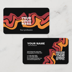 Modern Professional Business Card for Entrepreneur