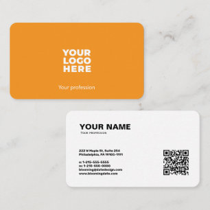 Modern Professional Business Card for Entrepreneur