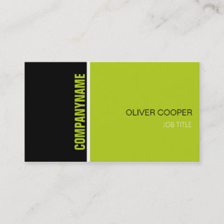 Modern professional business card template