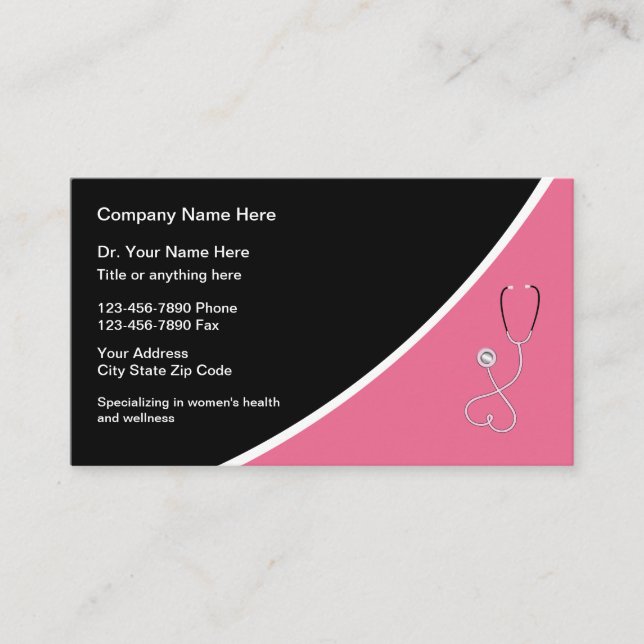 Modern Professional Business Cards (Front)
