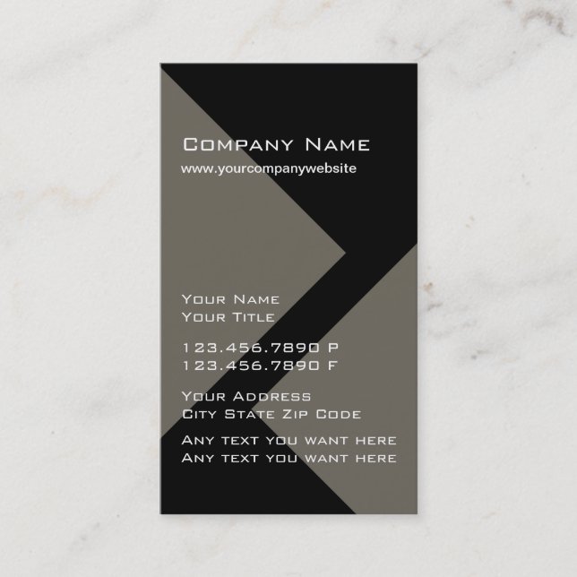 Modern Professional Business Cards (Front)