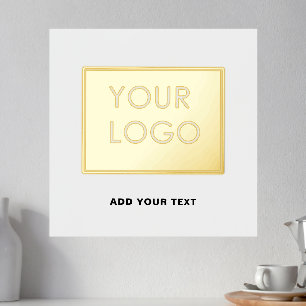 Modern Professional Business Company Logo Foil Prints