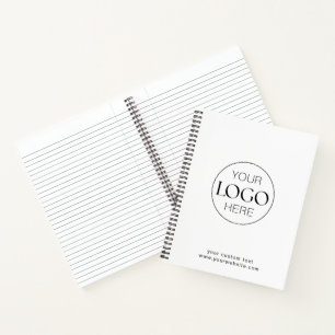 Modern Professional Business Logo Minimalist Clean Notebook