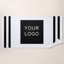 Modern Professional Business Logo Stripe White