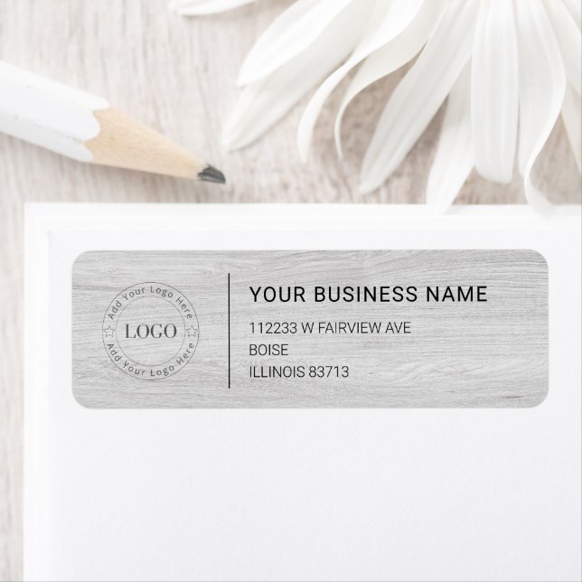 Modern Professional Business Return Address (Insitu)