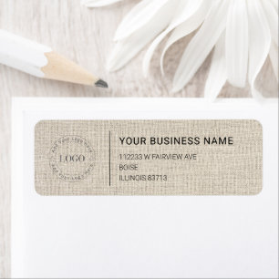 Modern Professional Business Return Address
