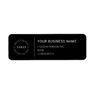 Modern Professional Business Return Address