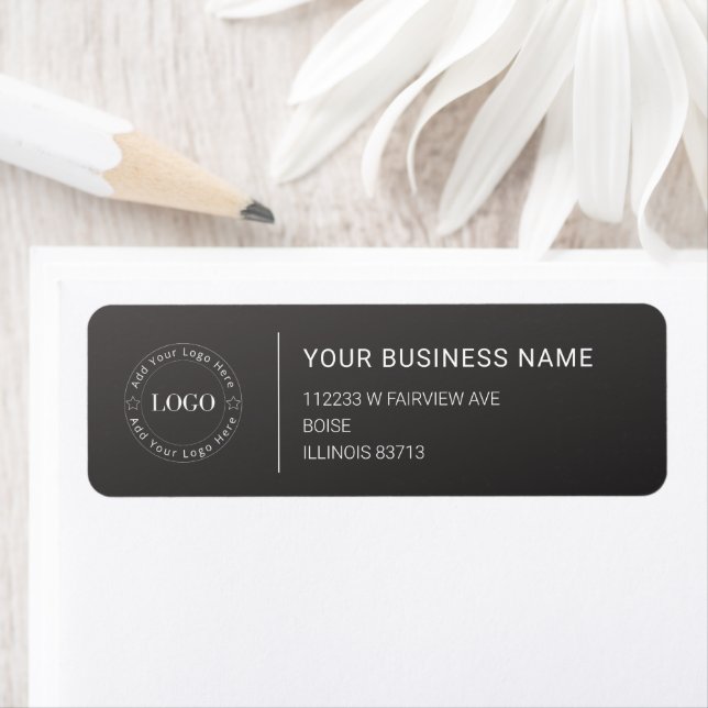 Modern Professional Business Return Address (Insitu)