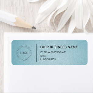Modern Professional Business Return Address