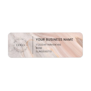 Modern Professional Business Return Address