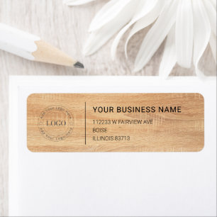 Modern Professional Business Return Address