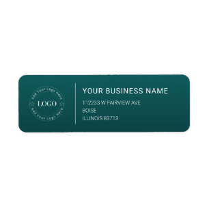 Modern Professional Business Return Address