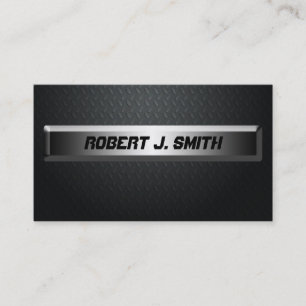 Modern Professional Carbon Fibre Business Cards