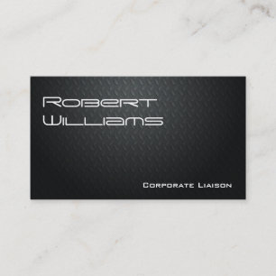 Modern Professional Carbon Fibre Business Cards