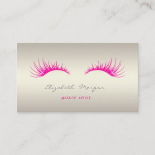 Modern Professional Charming  Luminous,Faux Lashes Business Card