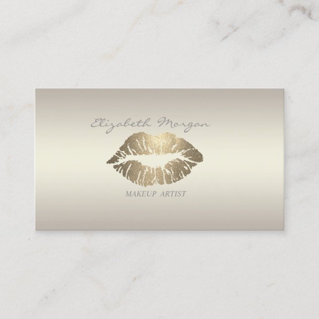 Modern Professional Charming  Luminous,Lips Business Card (Front)