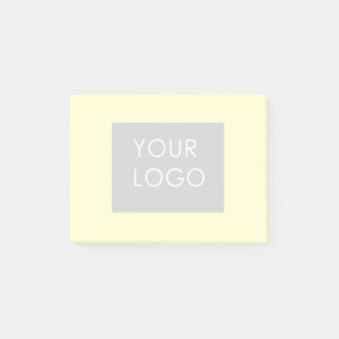 Modern Professional Company Business Logo Yellow Post-it Notes