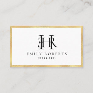 modern professional   consultant business card