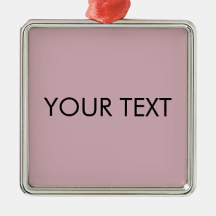 Modern Professional Custom Brand Name Pink Metal Tree Decoration