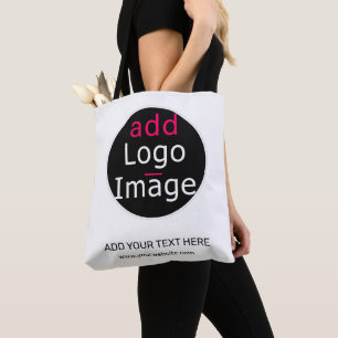 Modern Professional Customisable Business   Tote Bag
