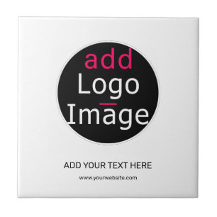 Modern Professional Customisable Business White Tile