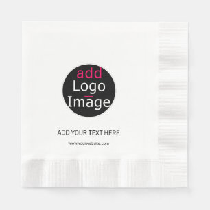 Modern Professional Customisable Wedding Napkin
