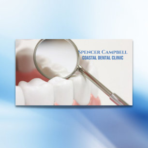 Modern Professional Dental Dentist Clinic Dental  Business Card