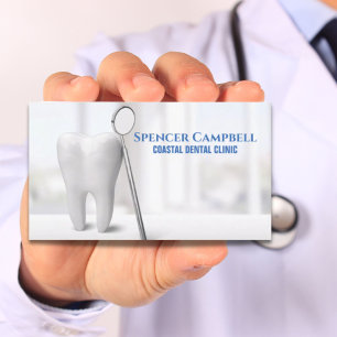 Modern Professional Dental Dentist Clinic Dental  Business Card