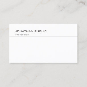 Modern Professional Design Minimalist Template Business Card