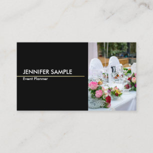 Modern Professional Elegant Black and Gold Colour Business Card