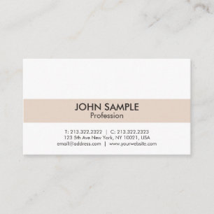 Modern Professional Elegant Colour Simple Design Business Card