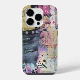 Modern Professional Elegant Minimalist Mixed Media iPhone 14 Pro Case
