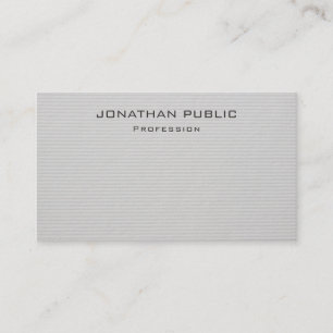 Modern Professional Elegant Minimalist Template Business Card