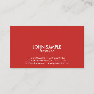 Modern Professional Elegant Simple Design Business Card