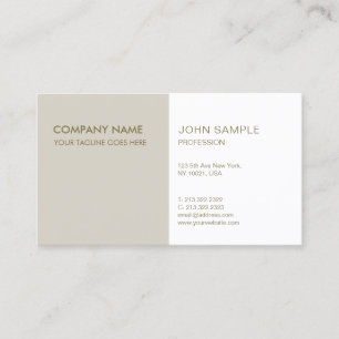 Modern Professional Elegant Trending Colours Business Card