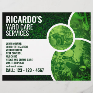 Modern professional green  flyer