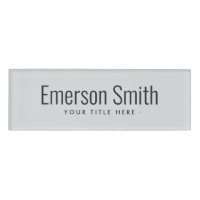 Modern professional light grey magnetic