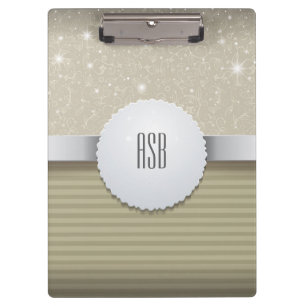 Modern Professional Metallic luxury Clipboard